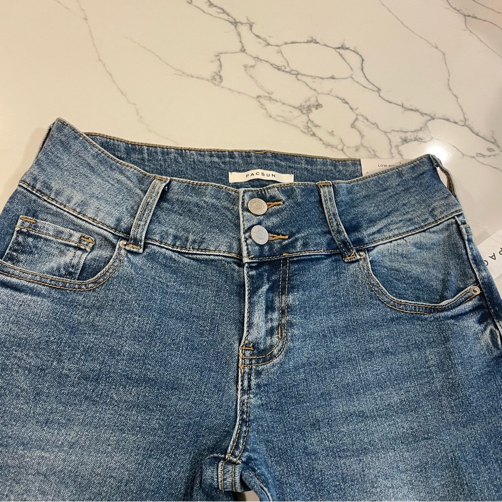 PacSun low Rise Boot Cut Jeans - Picture 4 of 11